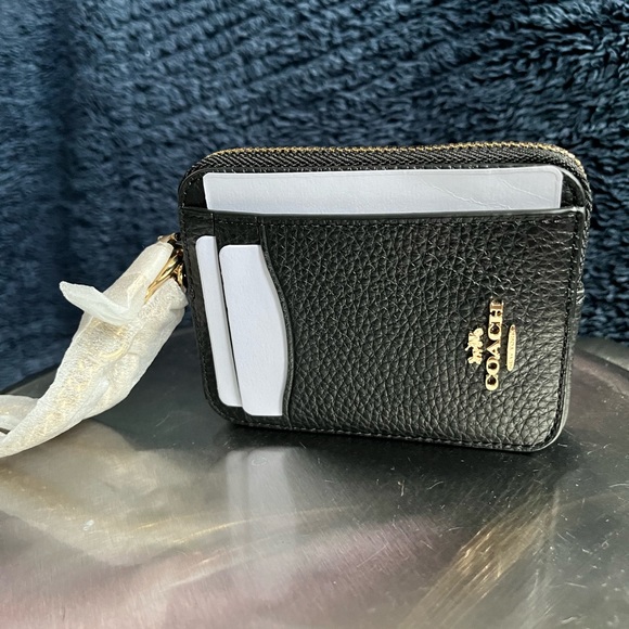 Black Coach wallet - Picture 2 of 3